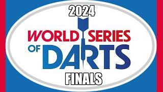 2024 World Series of Darts Finals van Barneveld v Engstrom