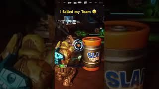 I failed my Team Fortnite