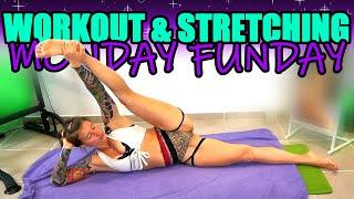 WORKOUT & STRETCHING SESSION: Monday Funday | Strength, Flexibility & Mobility