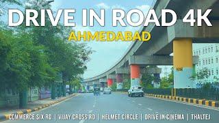 Drive In Road in 4K | Ahmedabad | Roving with Sagar #driveinroad #ahmedabad #roadtrip
