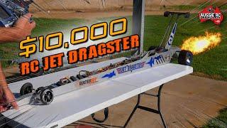 CRAZY $10,000 RC Jet Dragster with Afterburner!!