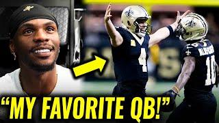 New Saints WR DEFENDS DEREK CARR (Falcons Recap)