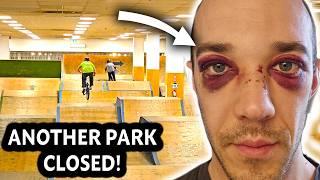 Another Indoor Bike Park is Closing!  (Ended in Emergency room)