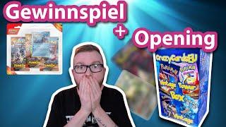 Pokémon Gewinnspiel und Vintage Power Mystery Box von CrazyCards opening