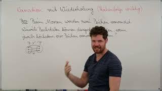 Variation mit Wiederholung. Reihenfolge wichtig. Morsecode Beispiel. Stochastik lernen. Mathematik