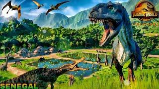 Valley of the Dinosaurs in Senegal - Jurassic world Chaos Theory, in Jurassic world evolution