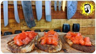 Bruschetta oder Bruscetta REZEPT alà Pommes Män 𝑰𝒕𝒂𝒍𝒊𝒂𝒏𝒂