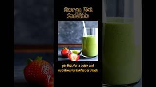 Energy rich smoothie for breakfast or snack #energy #food #smoothie #breakfast #snack #health #life