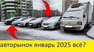 ситуация на авторынке январь 2025 года