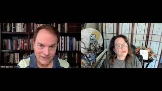 Linda with Arthur at Ease, answering your current questions