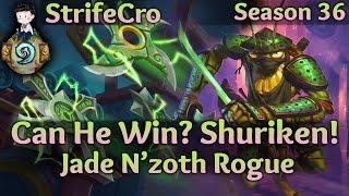 Hearthstone Jade N'Zoth Rogue: Can He Win? Shuriken!