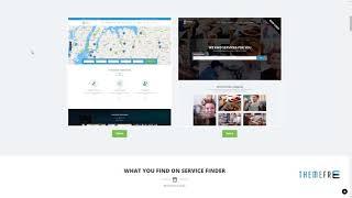 Service Finder - Provider and Business Listing WordPress Theme      D