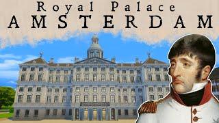 Building the Royal Palace Amsterdam in The Sims 4