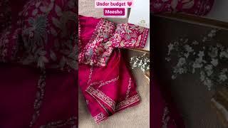 mesho most viral saari haul #trending #saree #sareemeesho #partyattire #meeshosarihaul