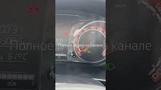 Индикация птф на приборной панели LADA GRANTA