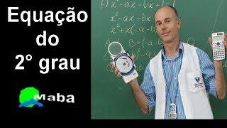 EQUAÇÃO DO 2° GRAU COM RAIZ INEXATA E FATORAÇÃO - Prof. José Marmontel