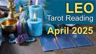LEO "A NEW DOOR OPENS AT THE PERFECT TIME!"  April 2025 Tarot Reading #leotarot #april2025