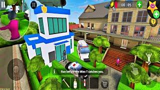 Police Station - Helicopter and Police Car in Scary Teacher 3D Chapter Update Android Game