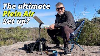 The Ultimate Minimal Plein Air Setup for Sketching