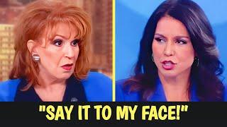 'The View' s Joy Behar CONFRONTED by Tulsi Gabbard For SMEARING Her NAME Live on The View