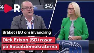 Dick Erixon (SD) rasar mot Socialdemokraterna