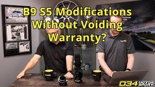 B9 3.0T Upgrades Without Voiding Warranty? | 034Motorsport FAQ
