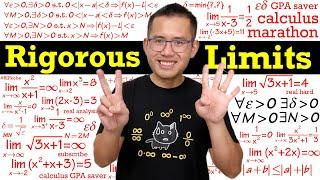 How to do epsilon-delta proofs (ultimate calculus guide)