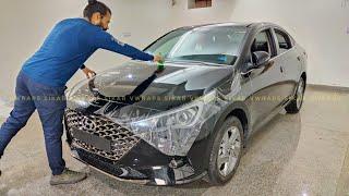 Hyundai Verna PPF Installation | Car PPF Coating @VwrapsSikar