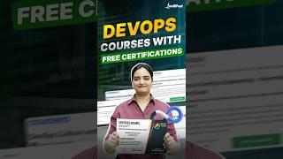 Top 3 FREE DevOps Courses With Certifications | Free DevOps Course | Intellipaat #shorts #DevOps