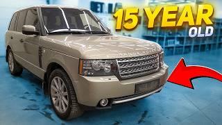 Seems to be clean! Detailing an old Land Rover Range Rover