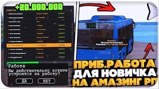 ЭТО САМАЯ ПРИБЫЛЬНАЯ РАБОТА ДЛЯ НОВИЧКА НА AMAZING ONLINE (GTA CRMP)