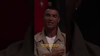 Cristiano Ronaldo talks about the present and not changing. Now #christianoronaldo #urchristiano