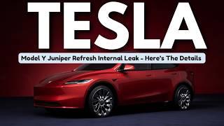 Leaked: Model Y Juniper Refresh Secrets Revealed! (in case you missed it)