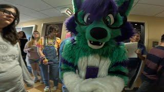 I went to school in fursuit!