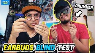 EARBUDS *BLIND TEST* w/ Drummer- Vido vs Loebuds vs Headroom vs Monk etc