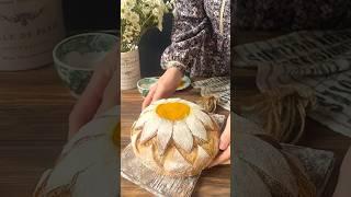 Flower Sourdough bread