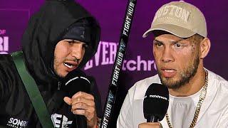 Edgar Berlanga vs Jonathan Gonzalez / Williams vs Volny Press Conference & Face Off Video