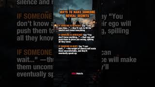  Secrets of Psychological Tricks | Mind Games to Make Anyone Speak...