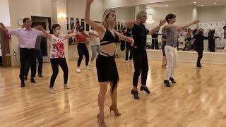 Waltz Group Lesson with Oleg Astakhov & Kristina Androsenko at  Fred Astaire Dance Studio Arcadia