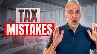 AVOID These Real Estate Agent TAX MISTAKES