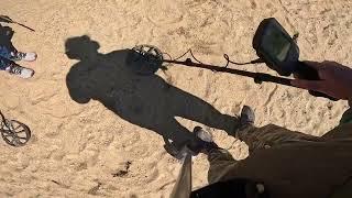Metal detecting ocean and freshwater beaches for treasure New Hampshire
