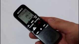 Review: SONY ICD PX333 Digital Voice Recorder