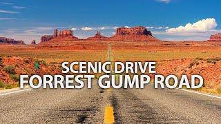 SCENIC DRIVE - Forrest Gump Road to Monument Valley, US-163, Utah, Arizona, USA, Travel, Road Trip