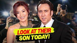 The Love Story Of Nicolas Cage With An Ordinary Korean Waitress. Look At Their Son TODAY !