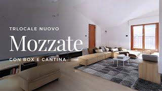 ◼︎ Case a Mozzate | Trilocale Nuovo + Box | FattoreCasa