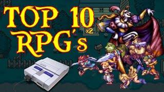 TOP 10 x2 MELHORES RPGs do Super Nintendo - Especial 10 Anos de Retro Level