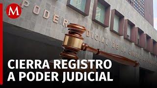 Registro de Comité del Poder Legislativo cierra con 11 mil 904 solicitudes para elección judicial