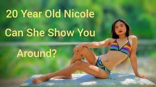 #beautiful 20 Year Old Nicole Can She Show You Around? in the philipines