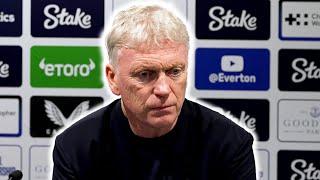 'I've been here a COUPLE OF DAYS and I’m nearly BURNT OUT!' | David Moyes | Everton 0-1 Aston Villa