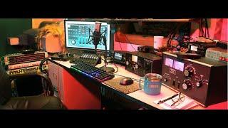 HAM RADIO- A SHACK TOUR OF K1GMM'S ZIP TIE DUCT TAPE STATION